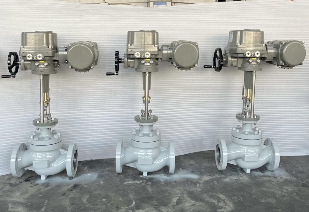 DN50 Electric Globe Control Valves THINKTANK