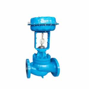 hsc pneumatic single seated cage type control valve