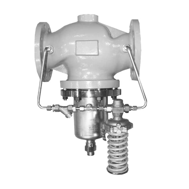 pilot operated pressure regulator
