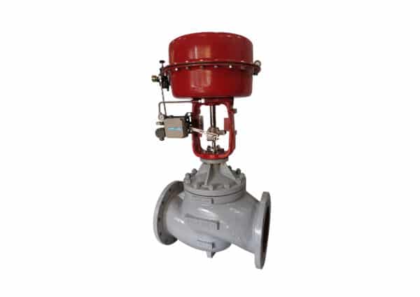 dn300 150lb pneumatic control globe valves