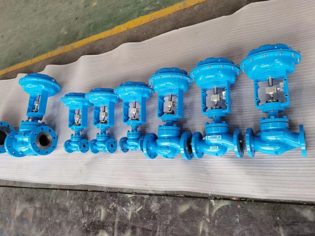 pneumatic globe type control valves 2 1