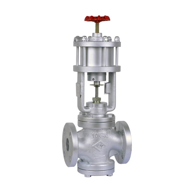 cylinder actuated control valves