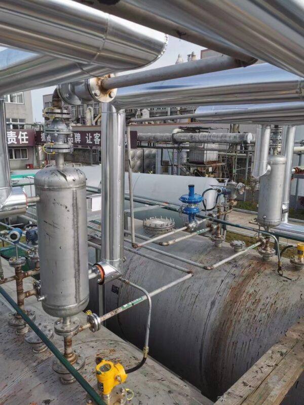 Valves and Regulators Used for Tank Blanketing System Tank Pressure