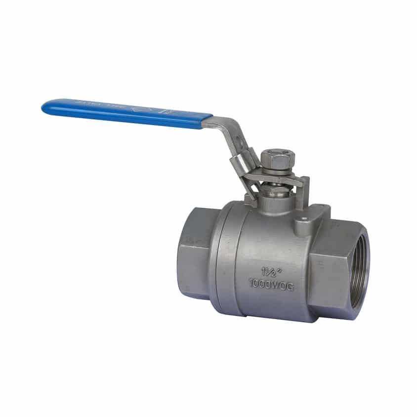 2pcs 1000wog ball valve