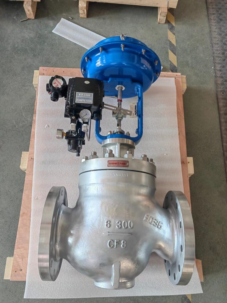 6inch 300lb cf8 control valve manufacturer
