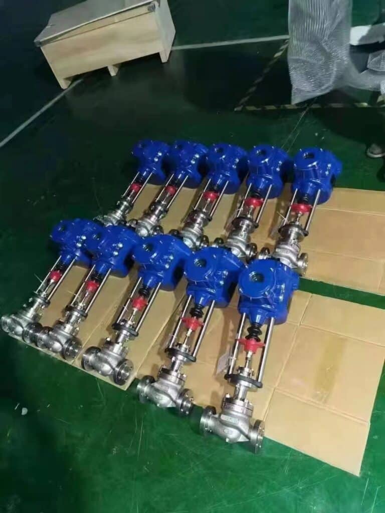 electric actautor for globe control valve