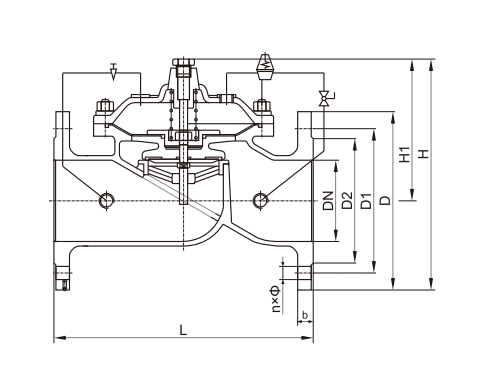 acv100 remote float level control valve