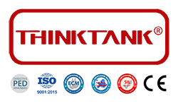 thintank control valve manufacturer foot logo