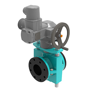 electric operated pinch valve 1