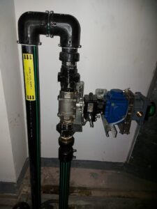 heat shutdown on off valve