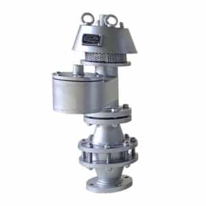 pressure vacuum relief valve with flame arrester
