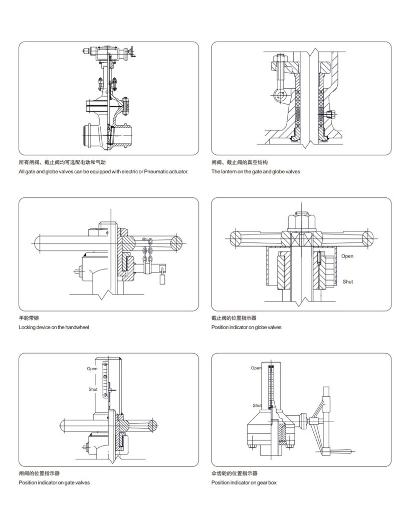 din globe valve with bellows