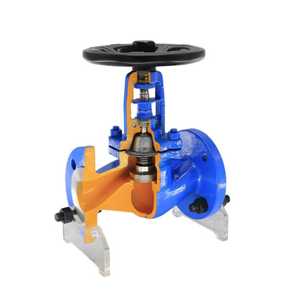 din globe valve with bellows