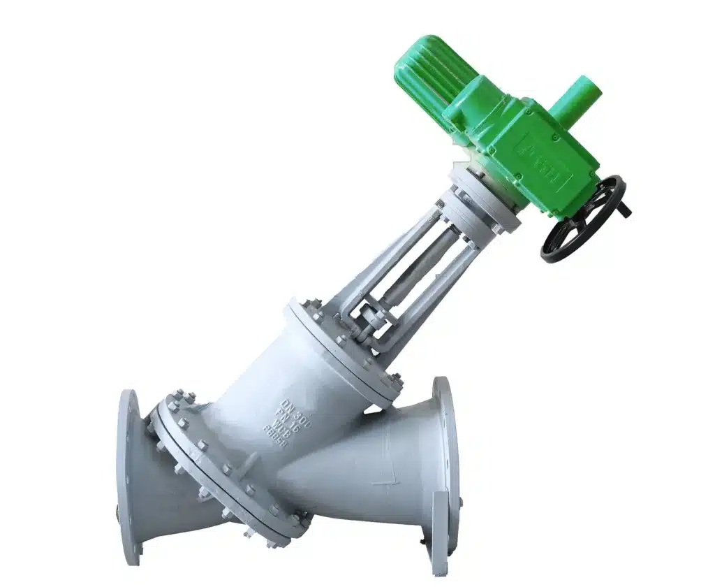 motorized slurry valves