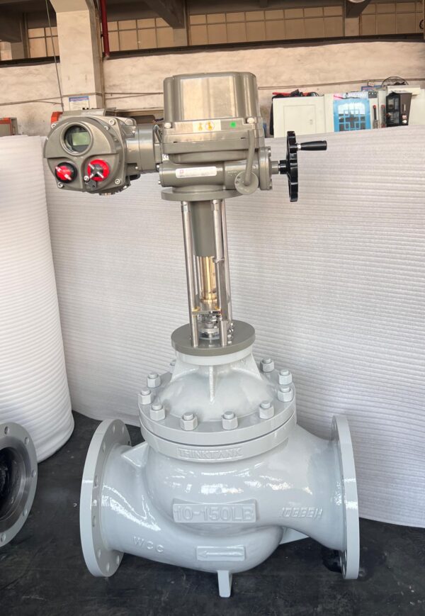 DN250 150LB Electric globe control valve
