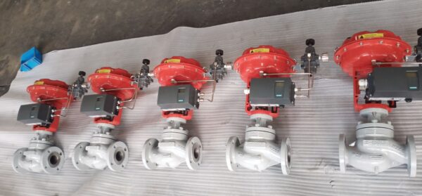 DN50 150LB Globe control valves1