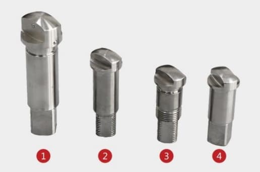 different stem design for ball valves