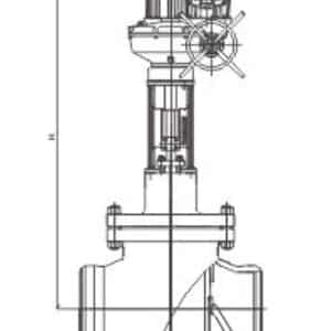 molten salt globe control valve