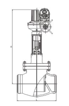 molten salt globe control valve