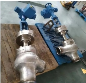 molten salt control valve