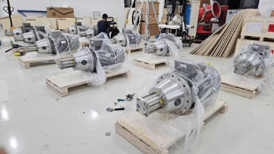 high pressure pump with electric motor