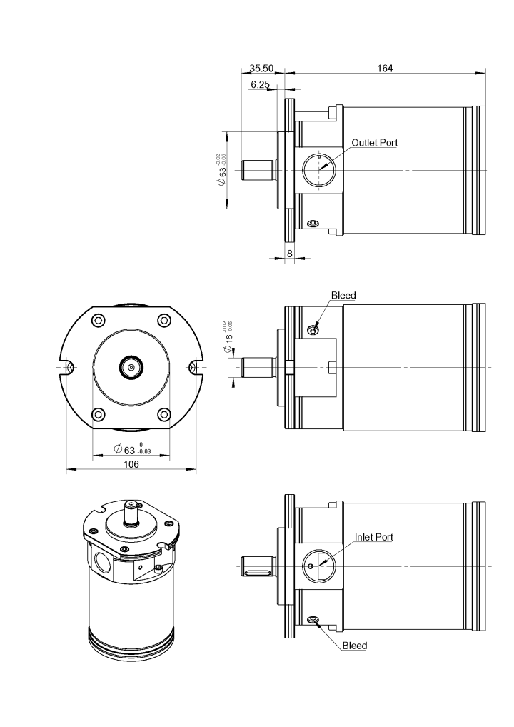 HPR 8~12.5 axial piston high pressure pumps