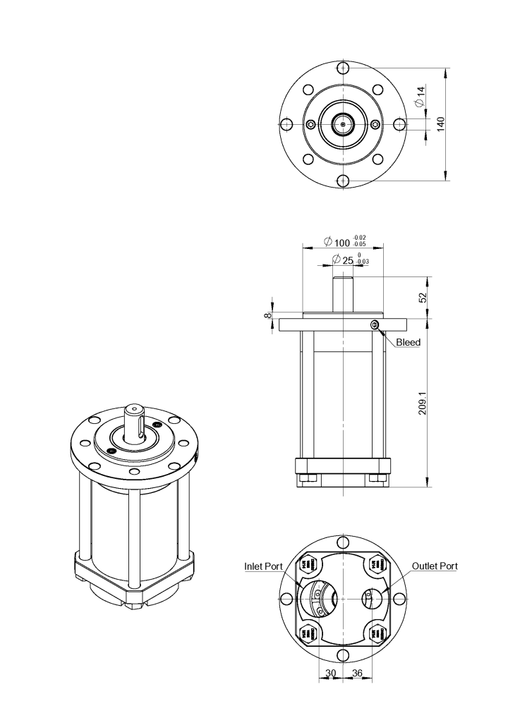 HPR 20~40 high pressure pump