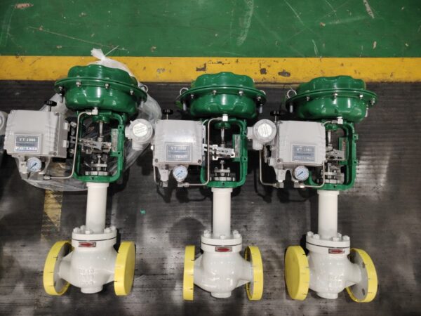 molten salt control valve (straight through type)