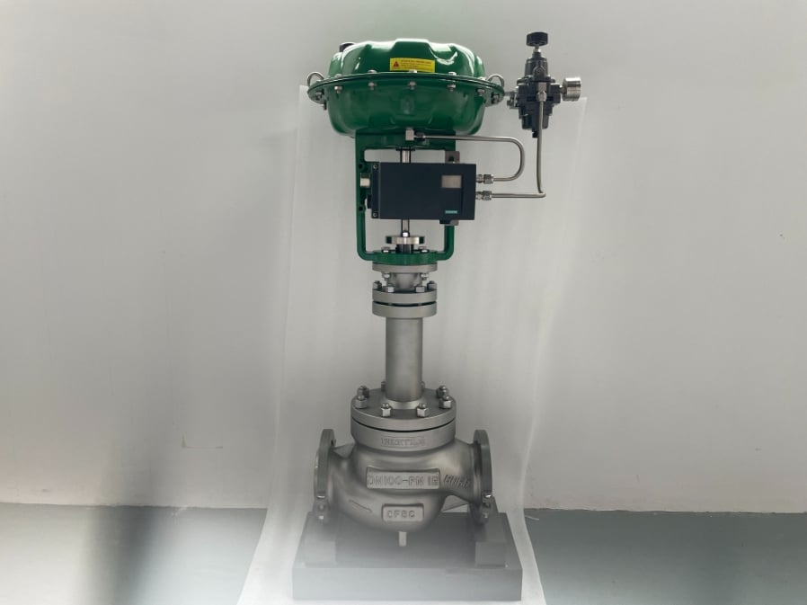 molten salt control valve (straight through type)
