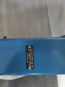 5in knife gate valve nameplate