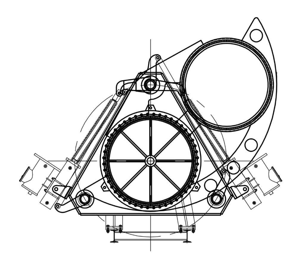 line blind valve