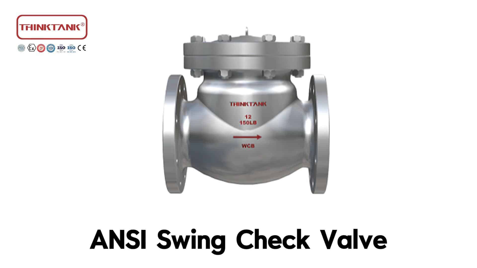 сборка обратного клапана ANSI