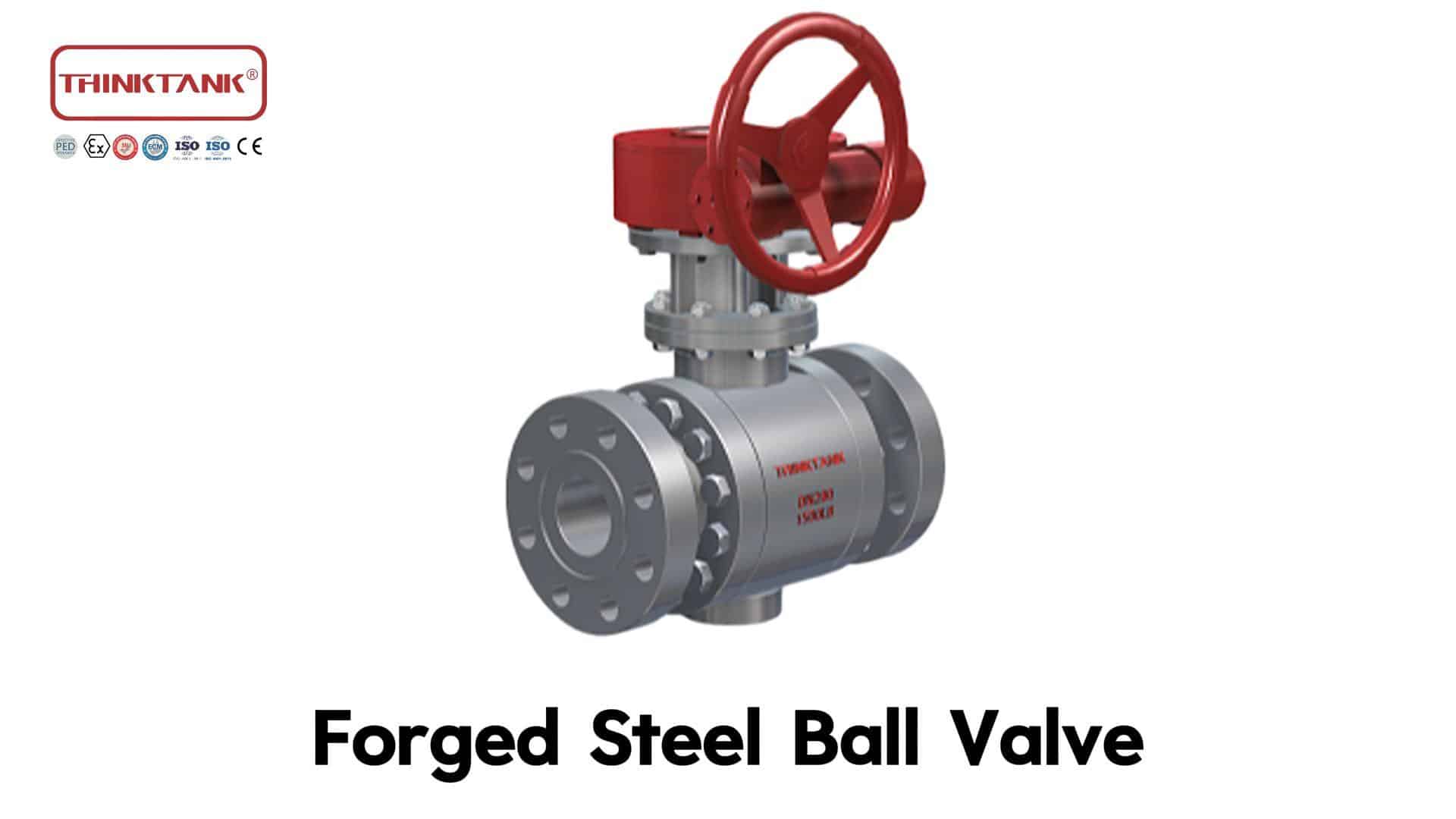 шаровой кран из кованой стали