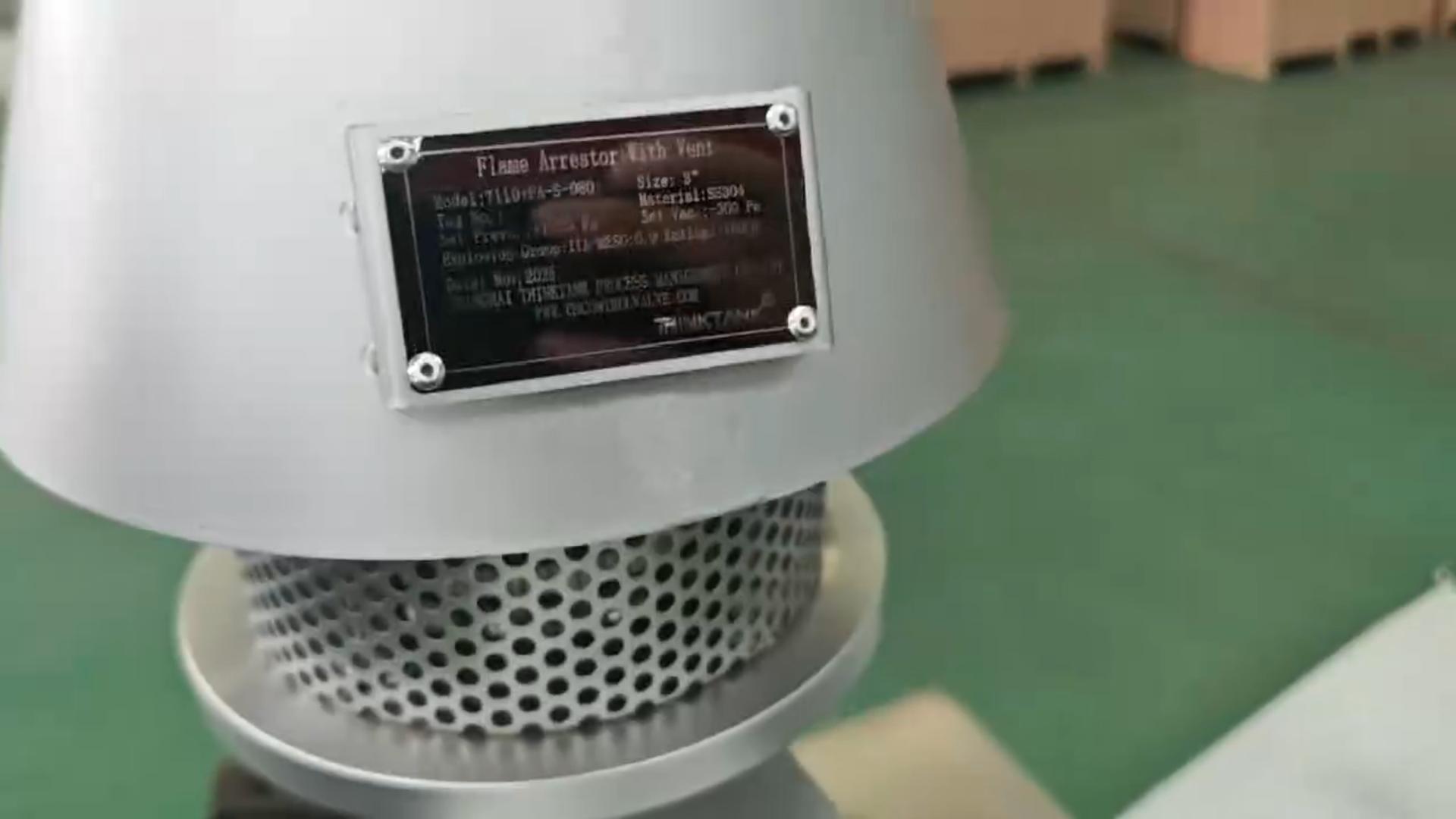 thinktank 7110+fa s 080 | breather valve negative pressure set point test