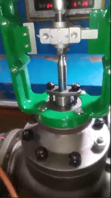 zero leakage dynamic pressure test of thinktank hts pn16 100 control valve