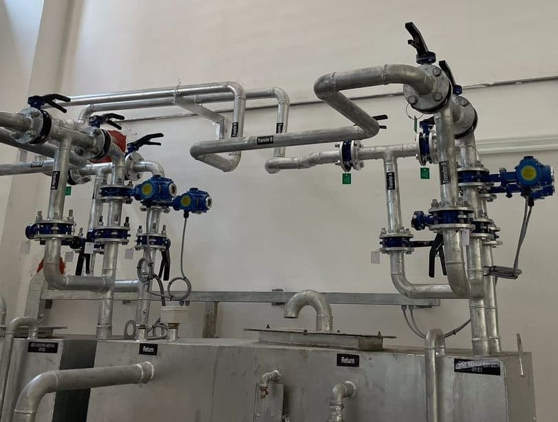 electric butterfly valves used in data center