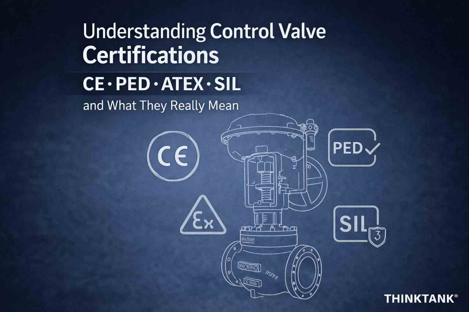 Comprensión de las certificaciones de válvulas de control
