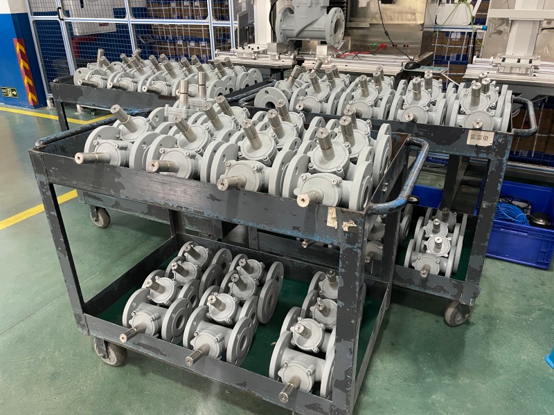 zero differential solenoid valve final assembly