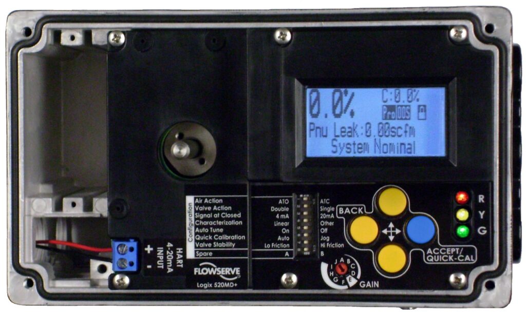 flowserve logix 3200md+ auto calibration guide