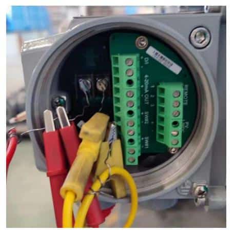 1. connect the signal generator and hart communicator